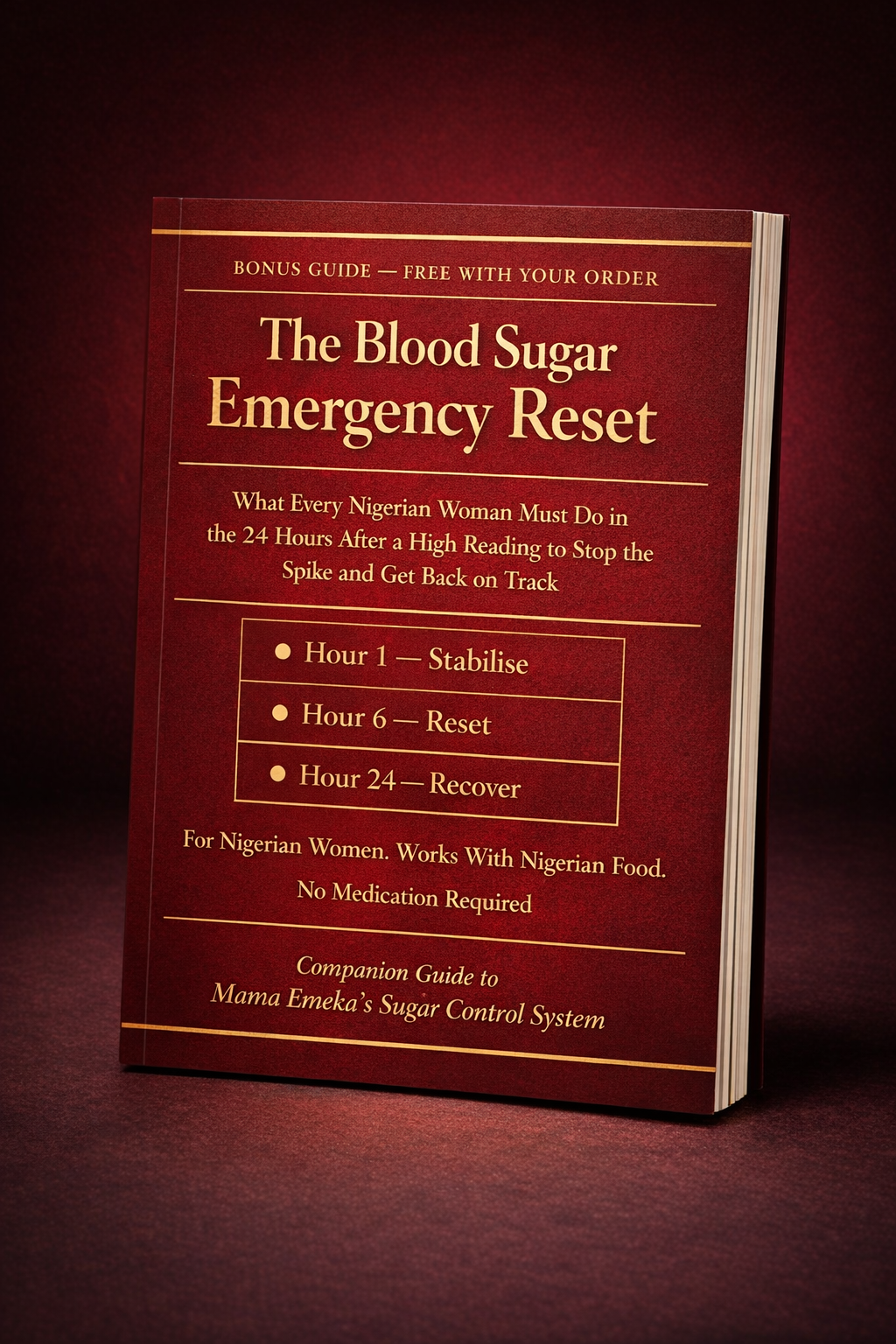 The Blood Sugar Emergency Reset For Nigerian Women