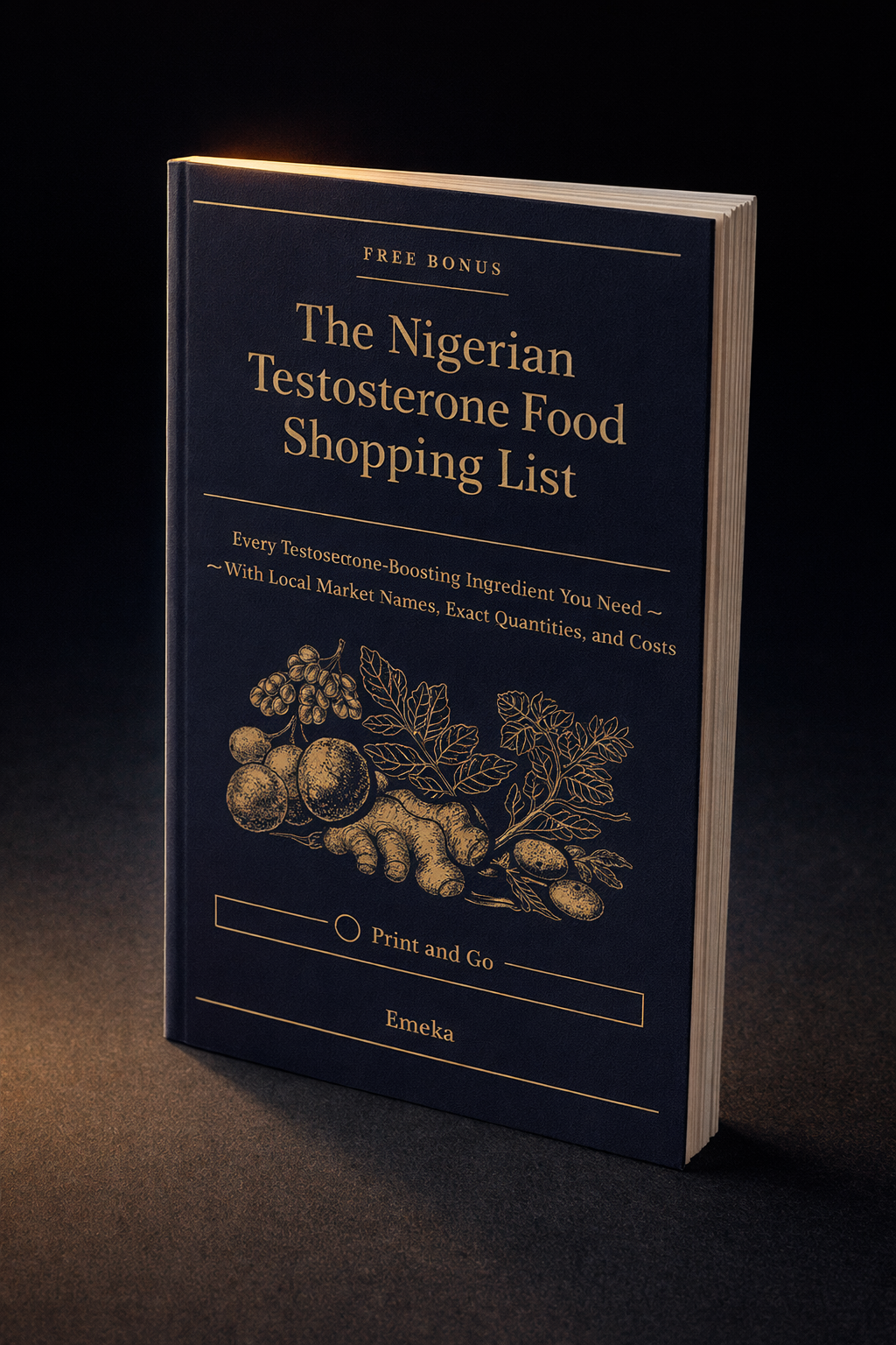 Bonus 1 — Nigerian Testosterone Food Shopping List