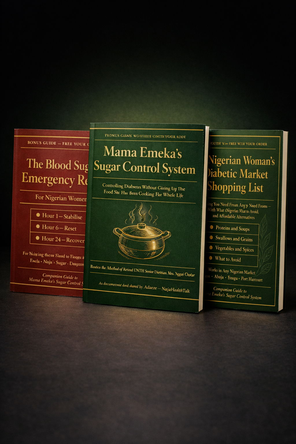 Complete Bundle — Mama Emeka's Sugar Control System + Both Bonuses