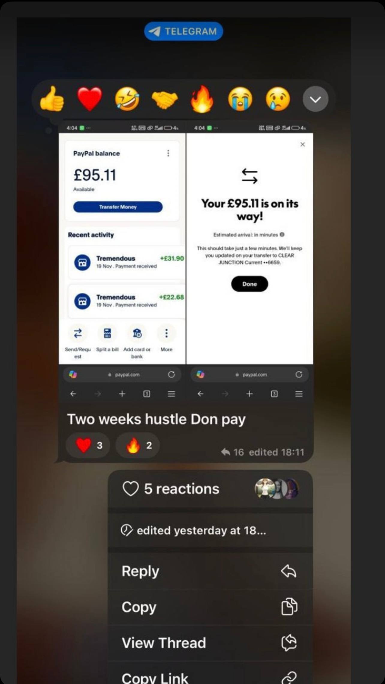 Student earnings proof